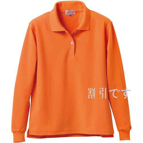クロダルマ　レディース長袖ポロシャツ　オレンジ　　　　　　５Ｌ　