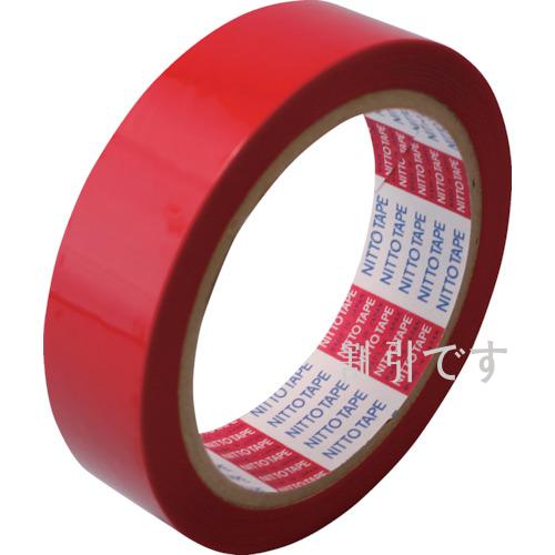 日東　電気絶縁用ポリエステル粘着テープ　Ｎｏ．３１Ｃ　基材厚み２５μ×１９ｍｍ×５０ｍ　赤　